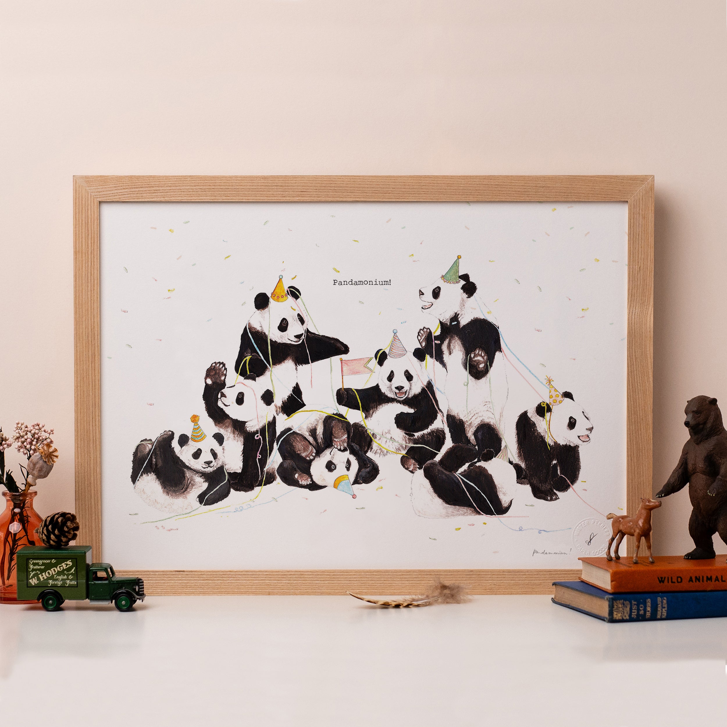 Pandamonium Print – Mister Peebles