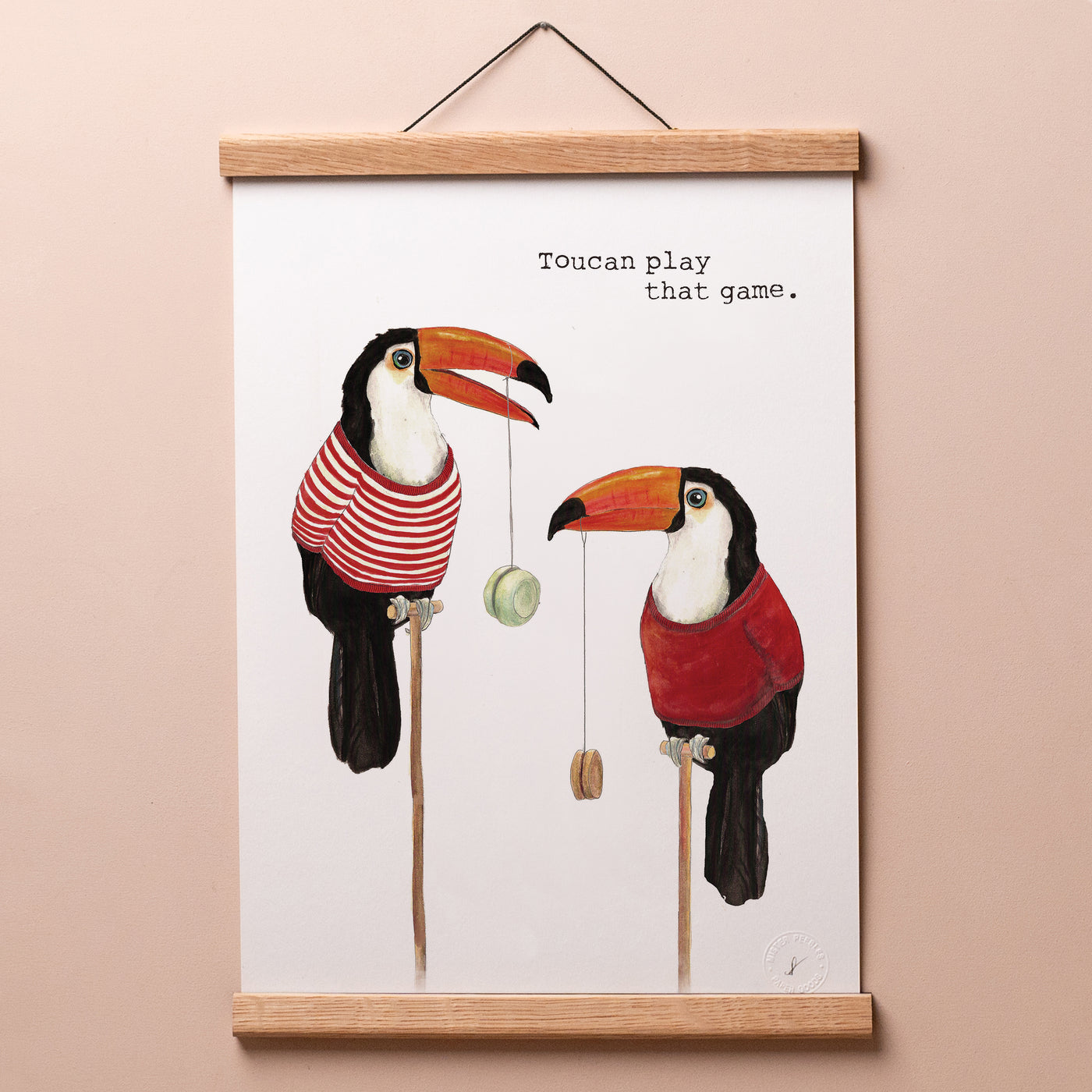 Toucan Play That Game Print