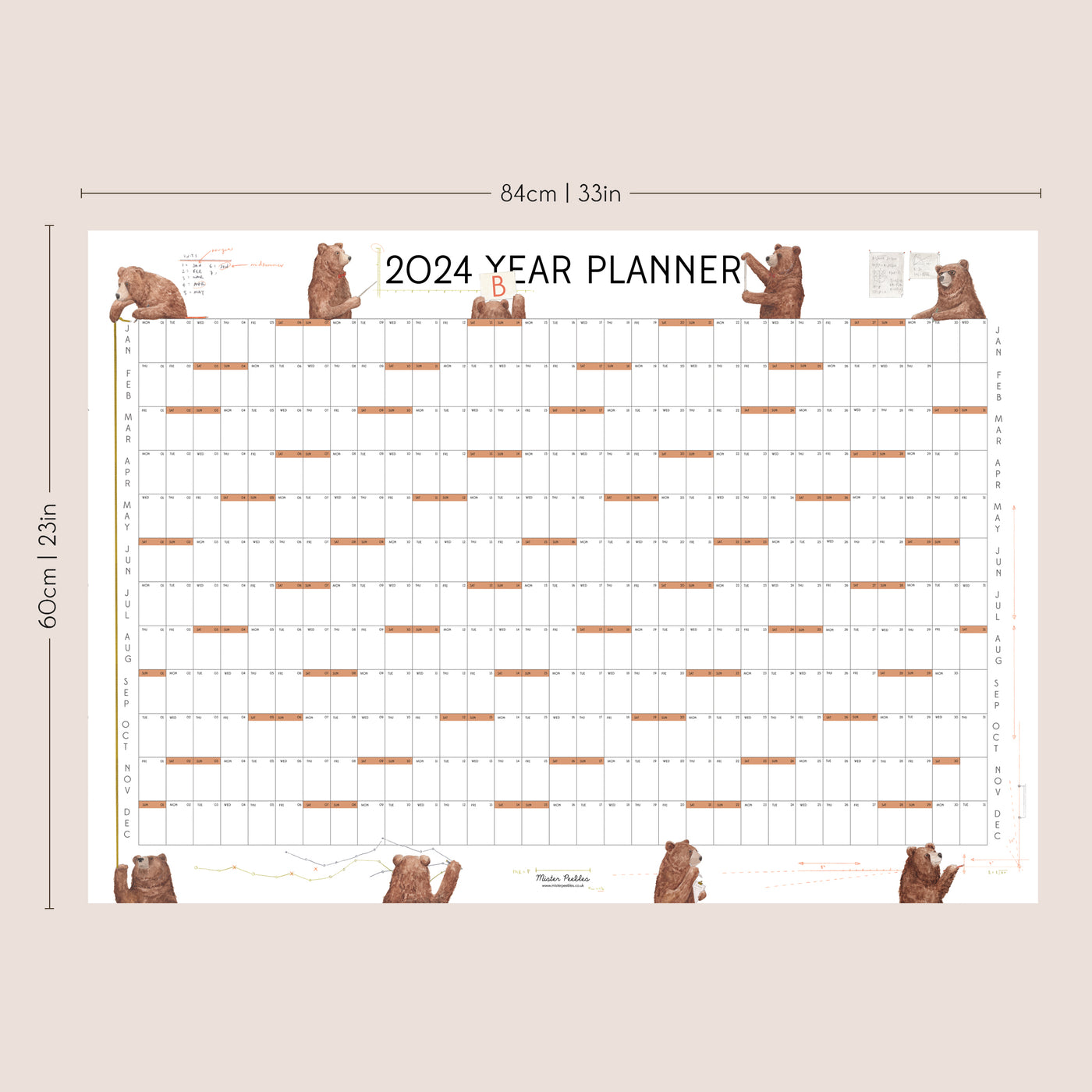 2024 Bear Year Planner