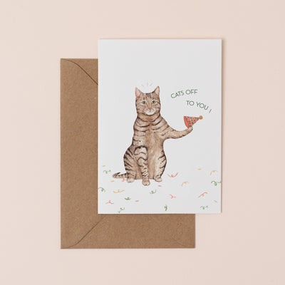 Cats Off Card