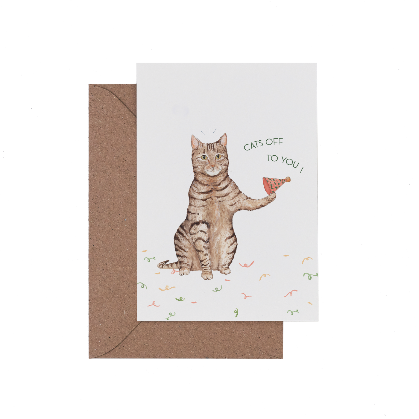 Cats Off Card