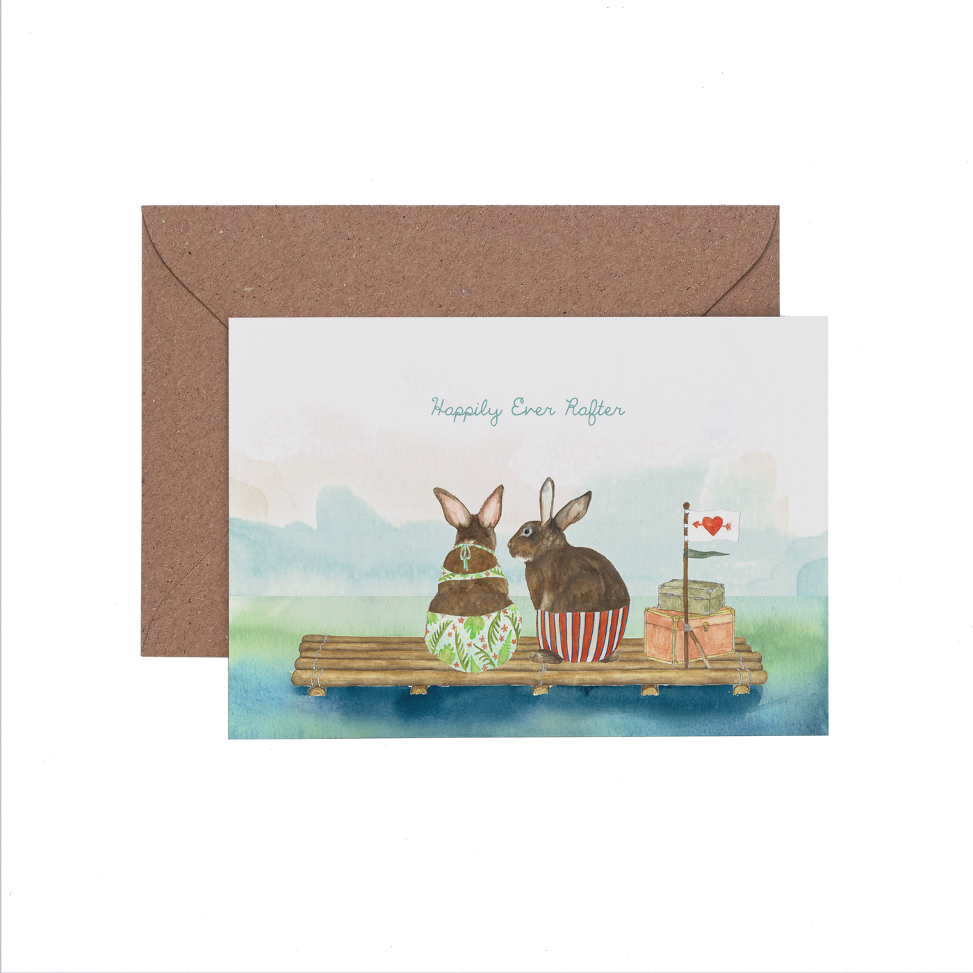 Happily Ever Rafter Wedding card
