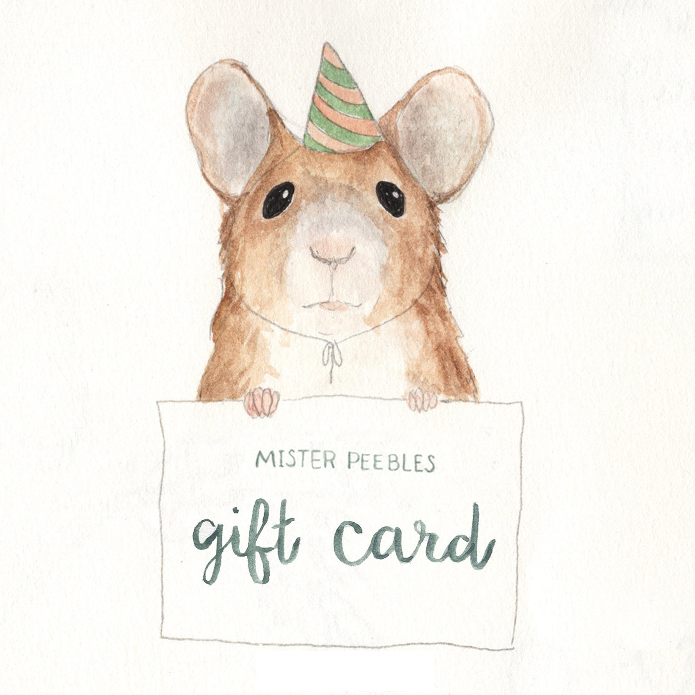 Mister Peebles Gift Card
