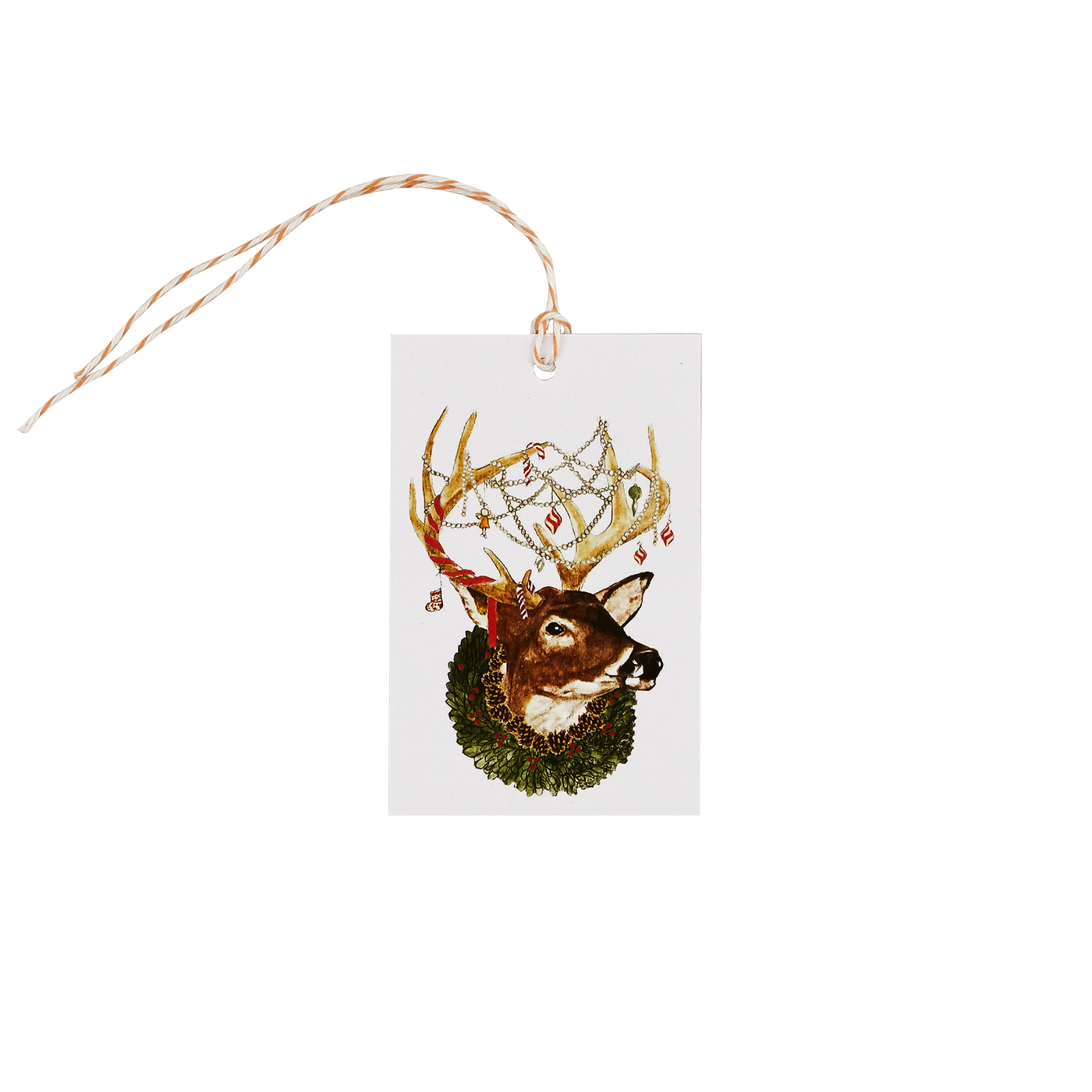 Christmas Deer Gift Tag