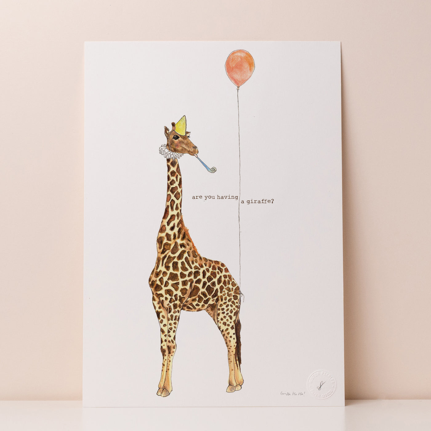 Are You Having a Giraffe Print