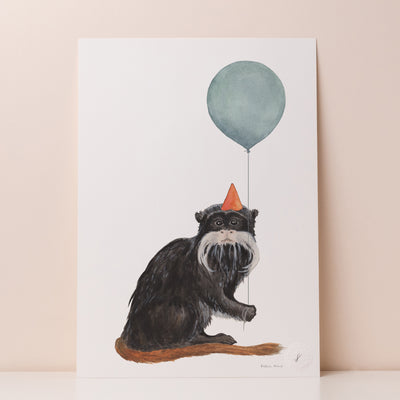 Balloon Animal Print - Emperor Tamarin