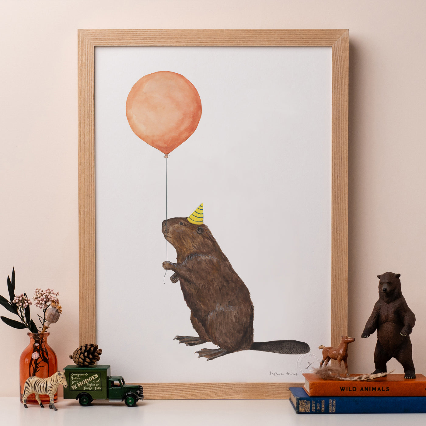 Balloon Animal Print - Beaver