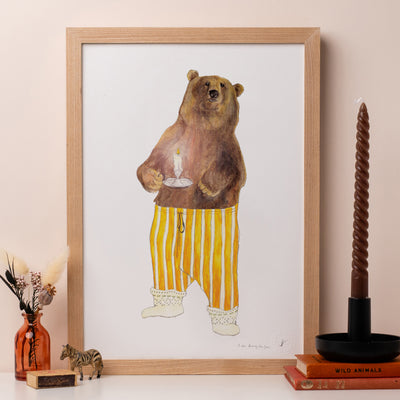 Bearly See You Print
