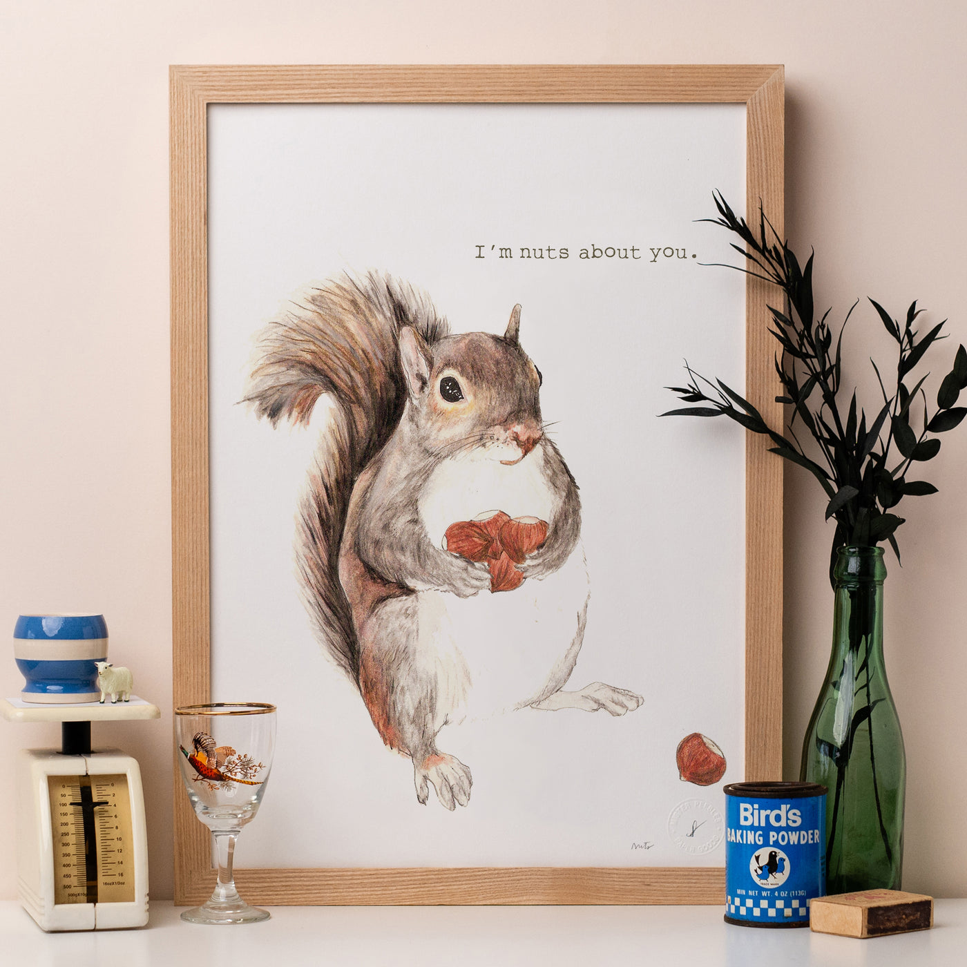 Nuts About You Print