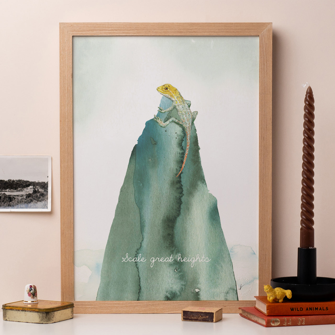 Scale Great Heights Print