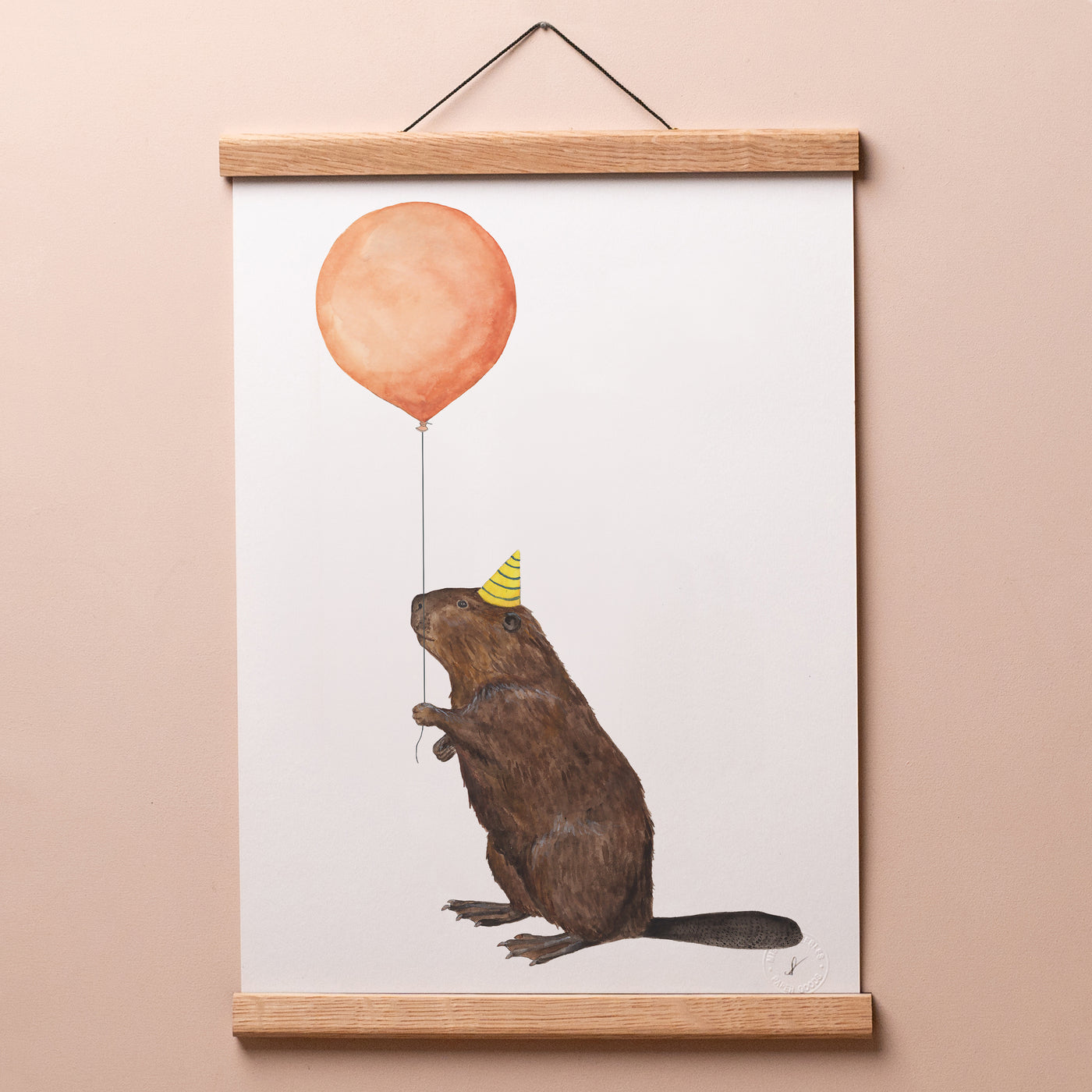 Balloon Animal Print - Beaver