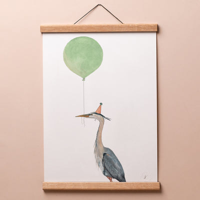 Balloon Animal Print - Heron