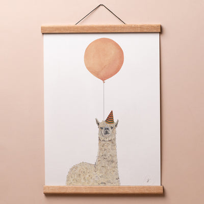 Balloon Animal Print - Llama
