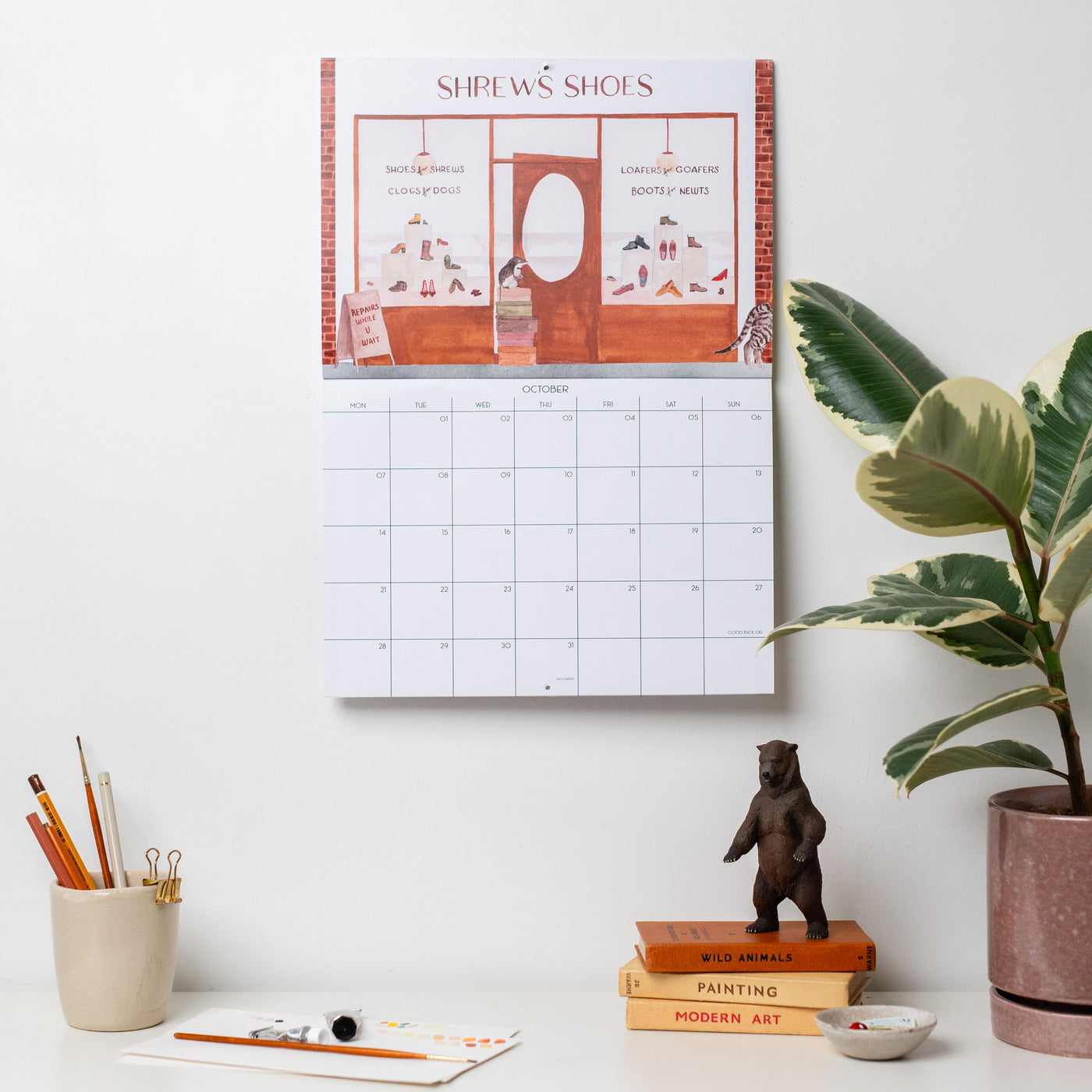 2024 Wall Calendar and Planner Bundle