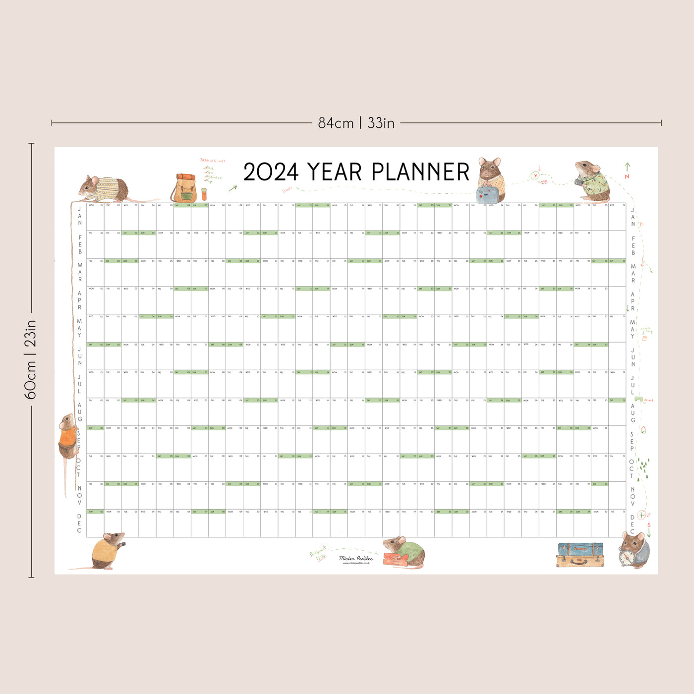 2024 Mouse Year Planner
