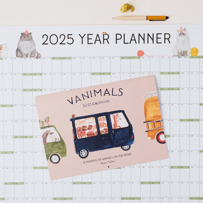 2025 Wall Calendar and Planner Bundles