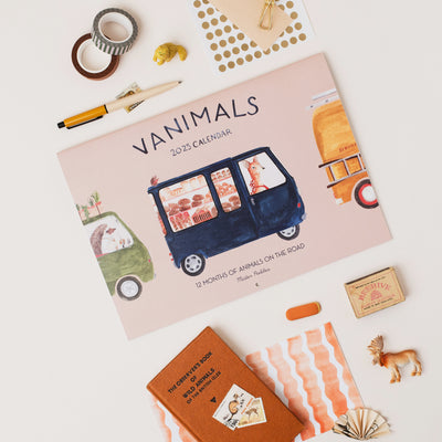 2025 Vanimals Wall Calendar