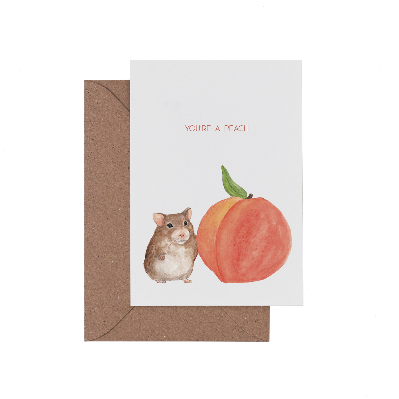 You're a Peach Card