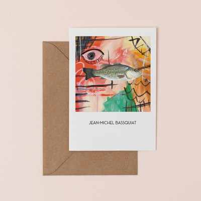 Art Fish - Bassquiat Card