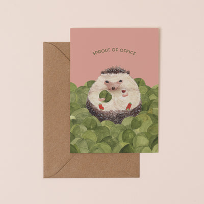 Sprout of Office Christmas Card