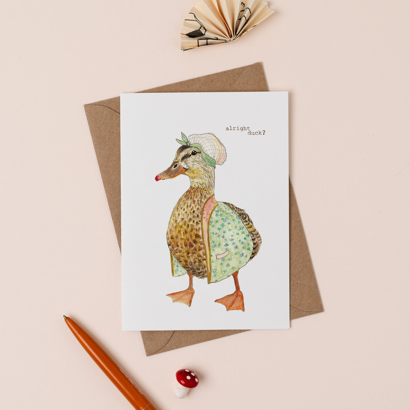 Alright Duck Card