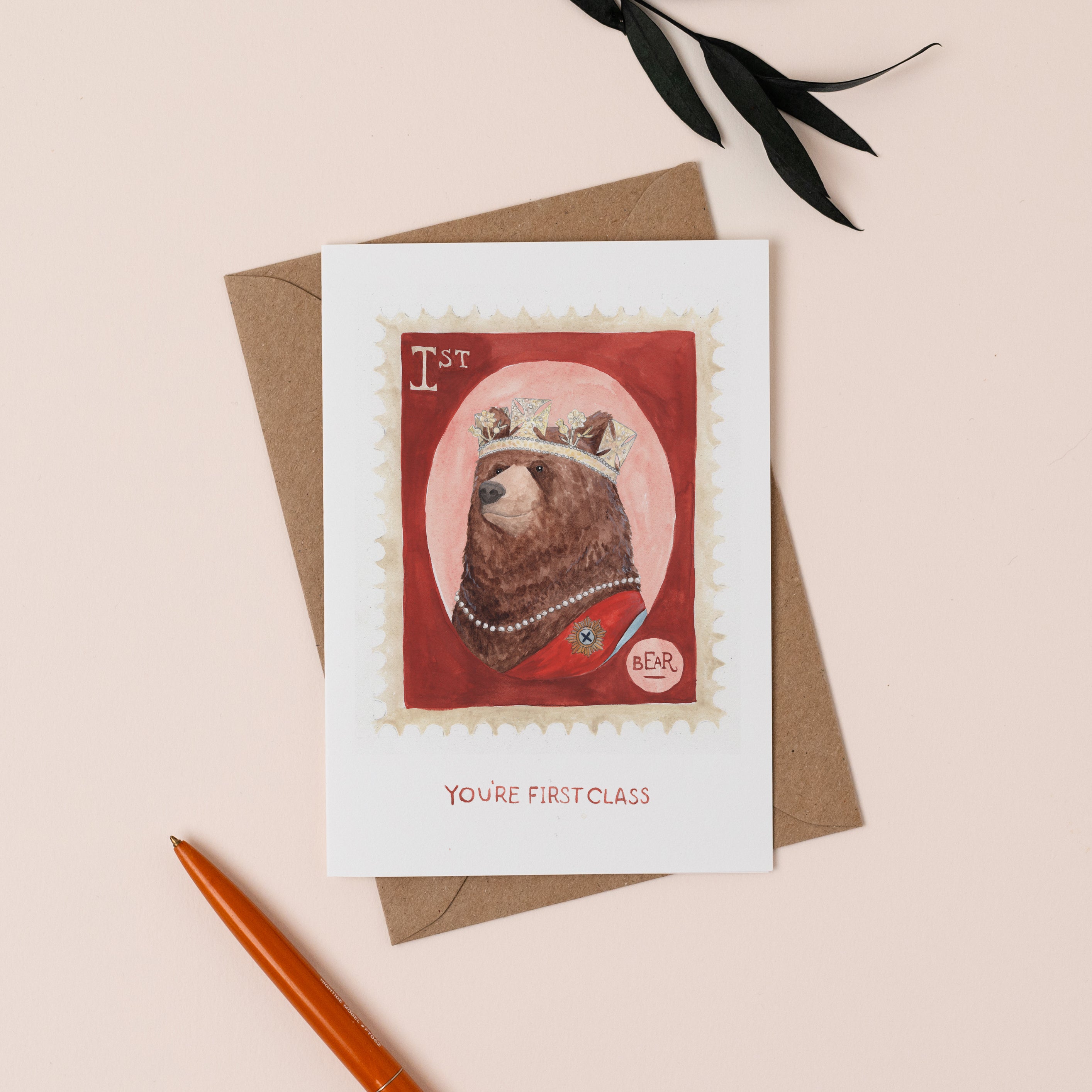 First Class Card – Mister Peebles