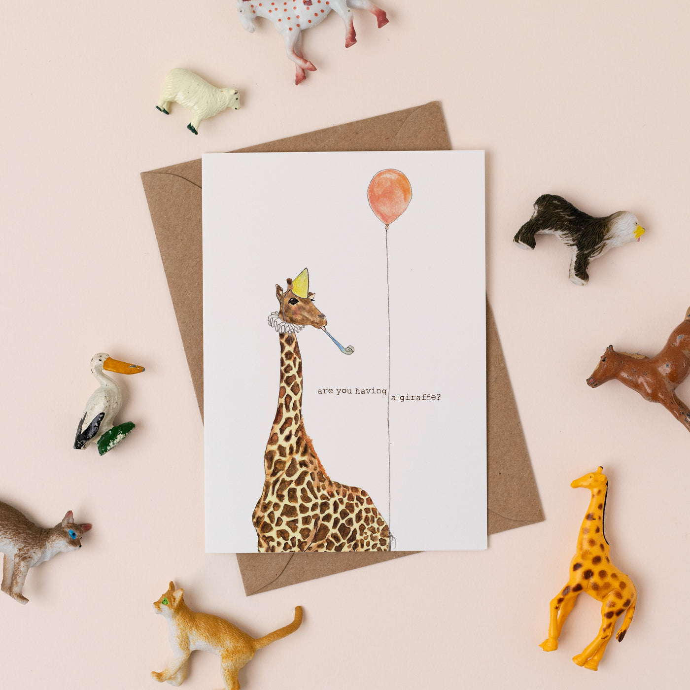 Are You Having a Giraffe Card