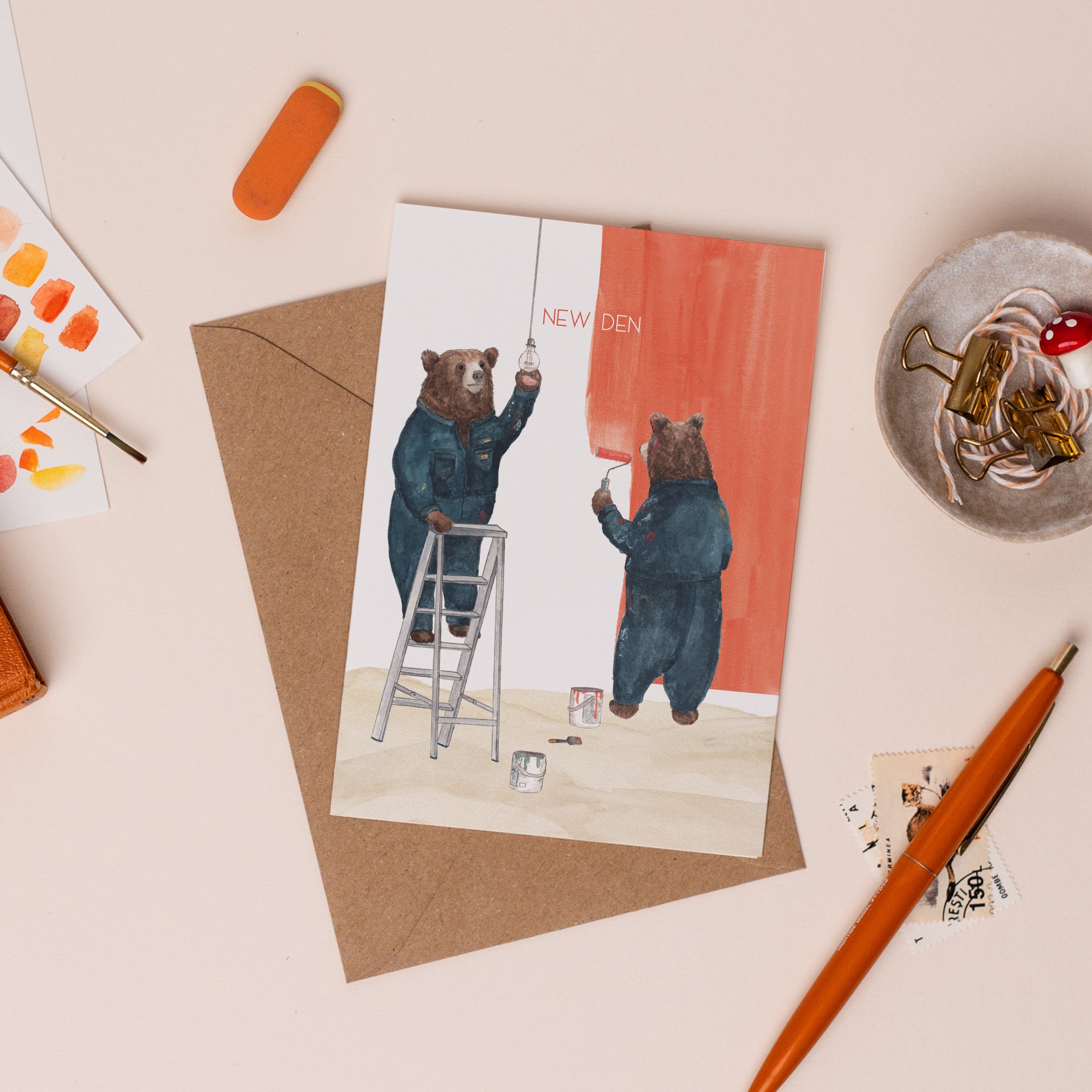 New Den Card – Mister Peebles
