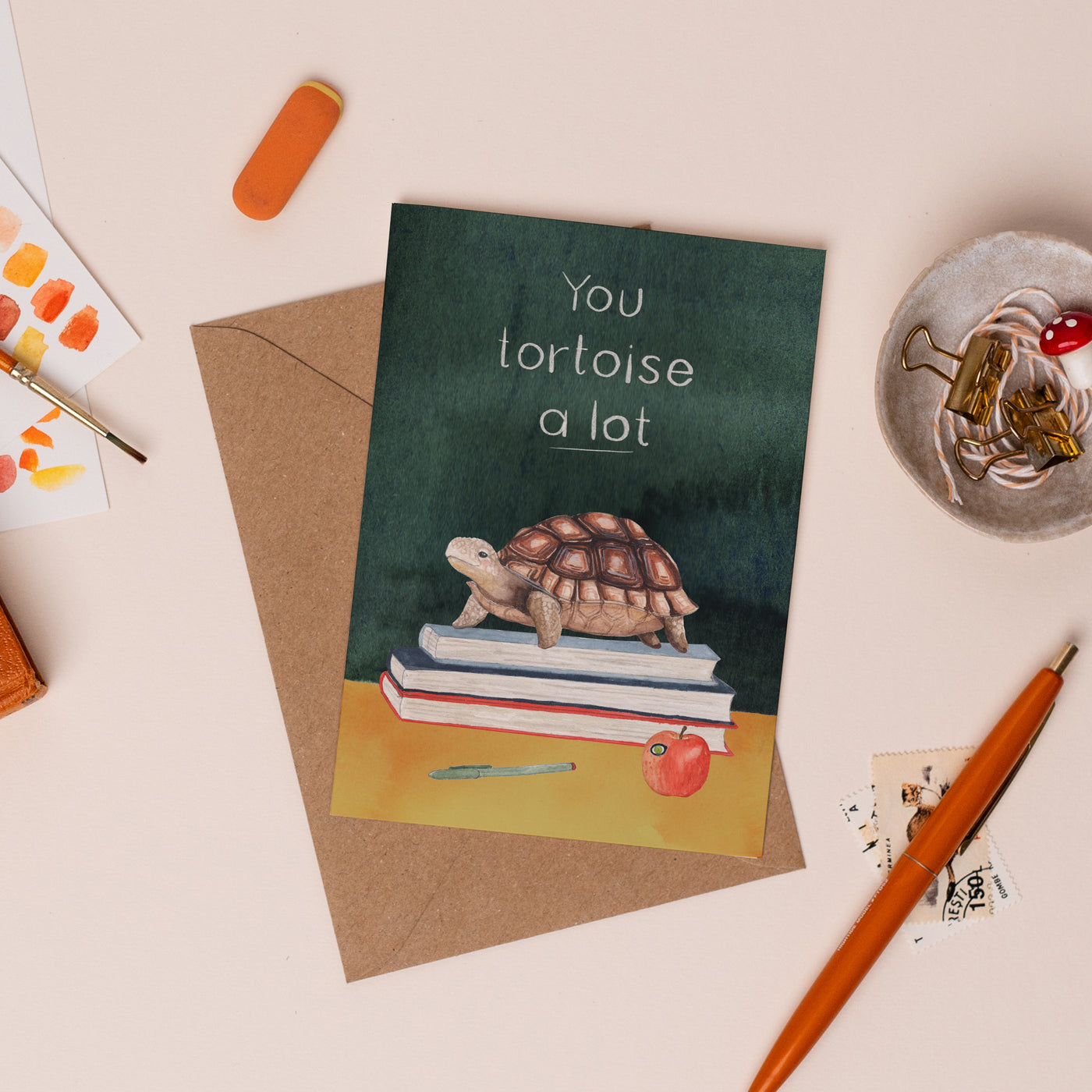 Your Tortoise A Lot Card