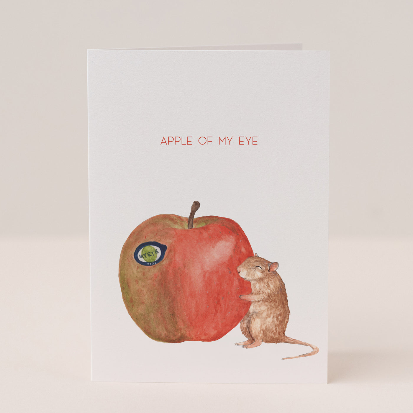 Apple of my Eye Card
