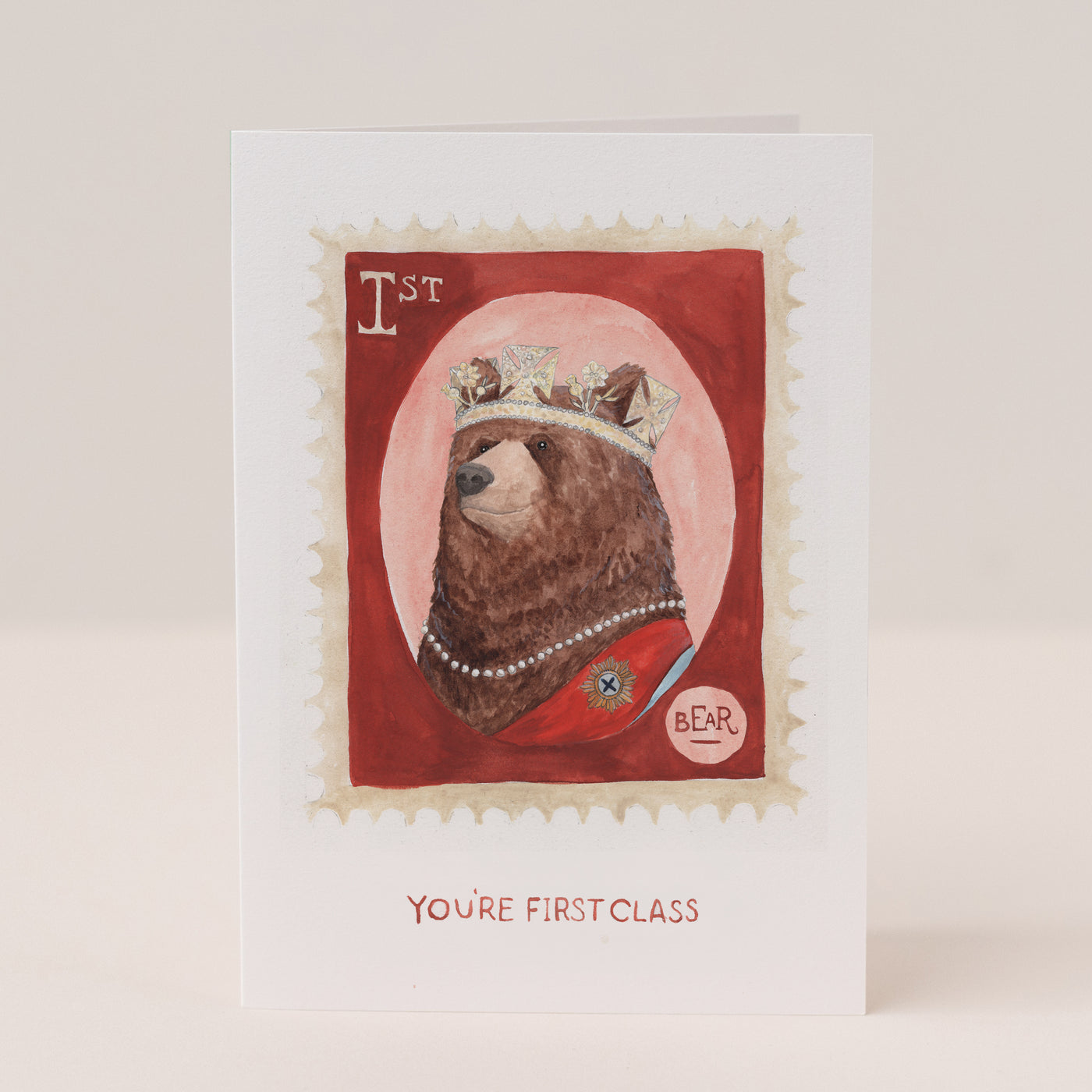 First Class Card