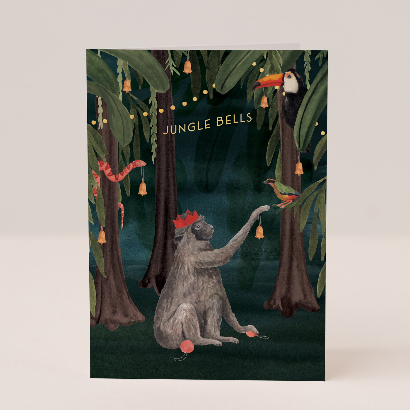 Jungle Bells Christmas Card