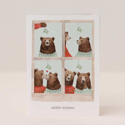 Merry Kissmas Christmas Card