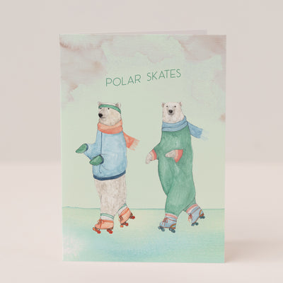 Polar Skates Christmas Card