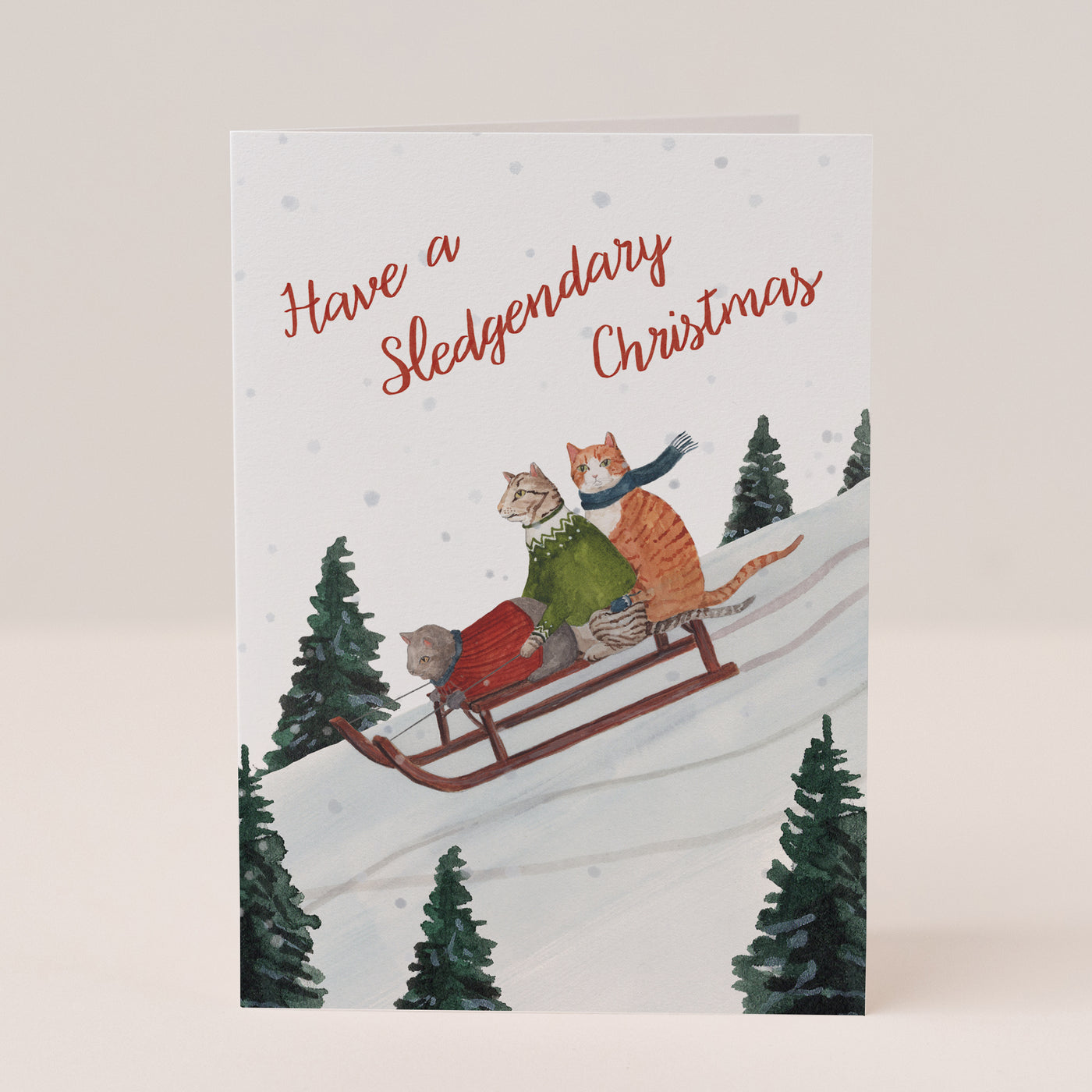 Have a Sledgendary Christmas Card