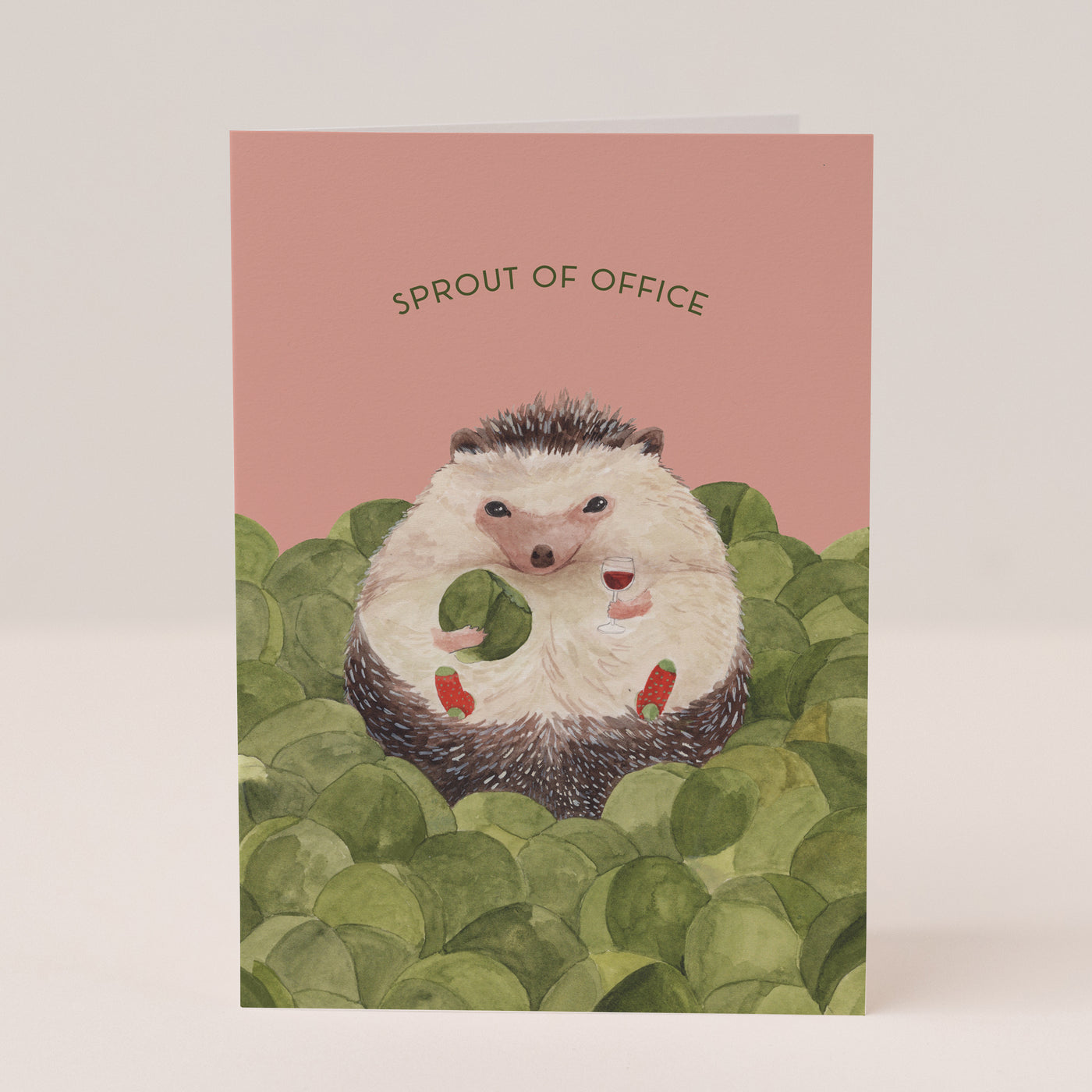Sprout of Office Christmas Card