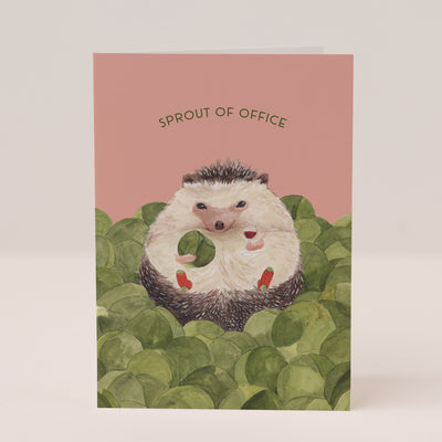 Sprout of Office Christmas Card