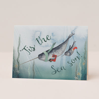 Tis The Sea Son Christmas Card