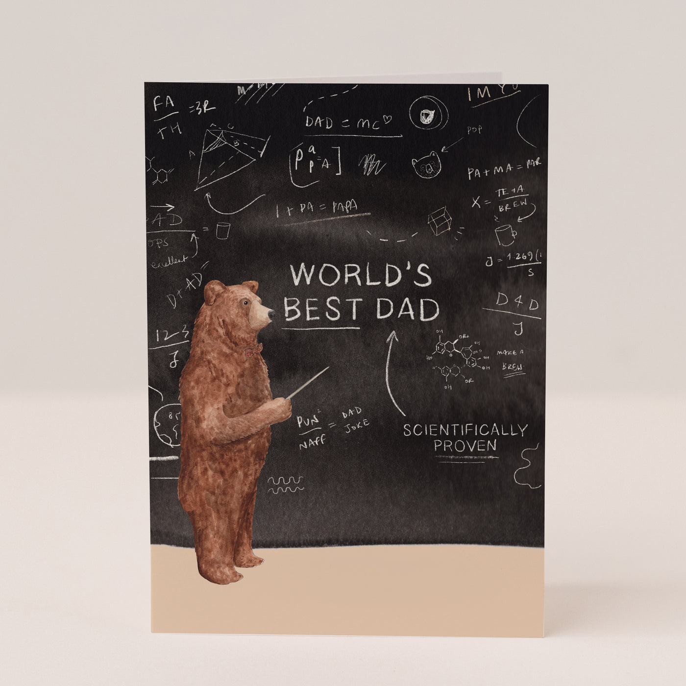 World's Best Dad Card