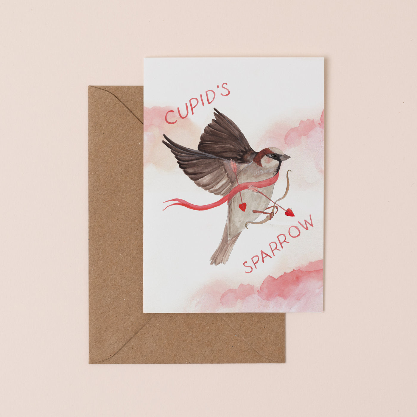 Cupid's Sparrow Card