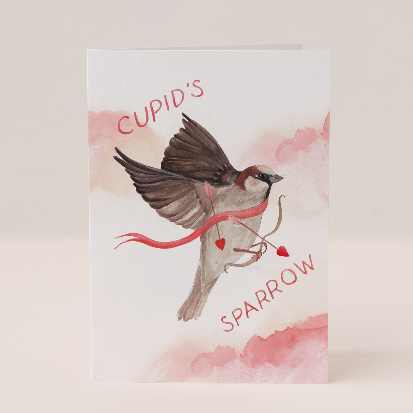 Cupid's Sparrow Card