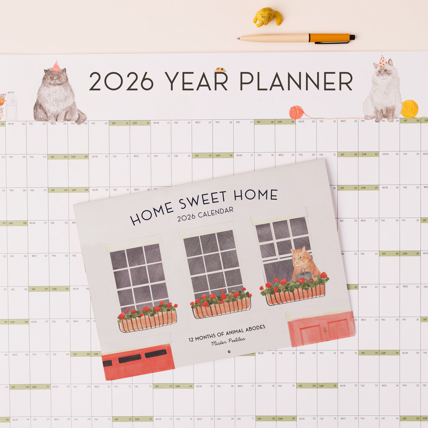 Preorder! 2026 Wall Calendar and Planner Bundles