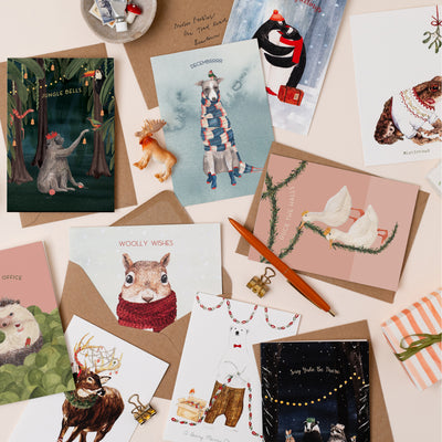 Christmas Card 10 Packs