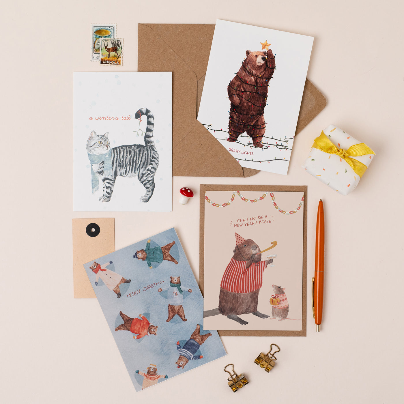 Christmas Card 4 Pack