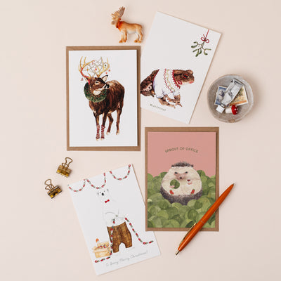 Christmas Card 4 Pack