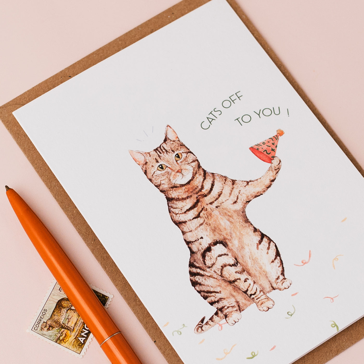 Cats Off Card