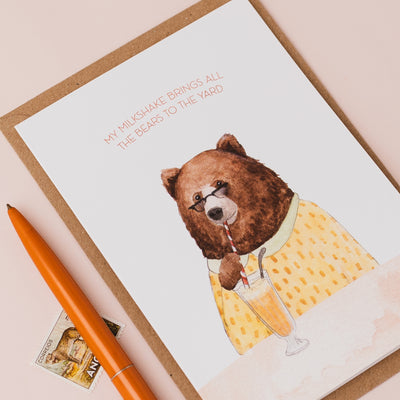 My Milkshake Card