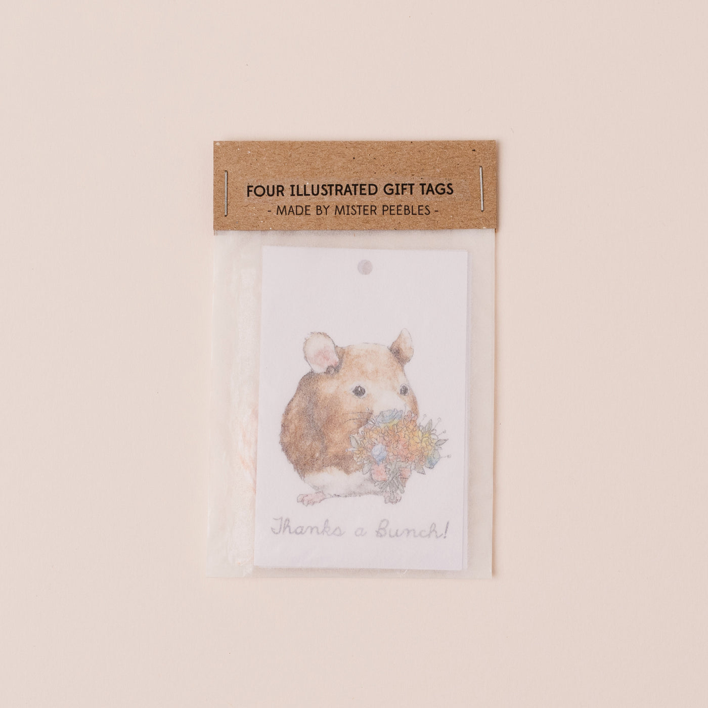 Thanks a Bunch Gift Tags - 4 pack