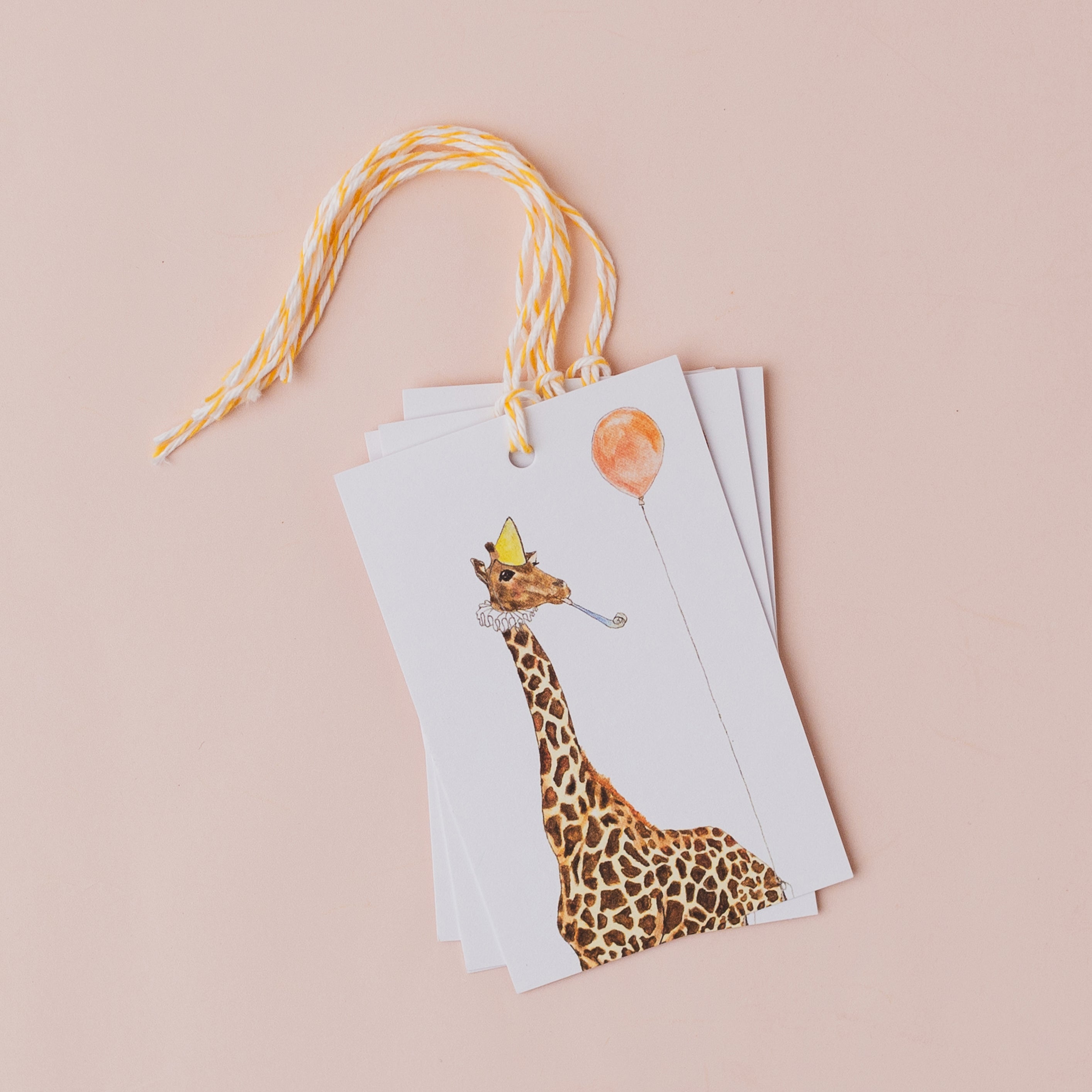 Giraffe Gift Tags - 4 pack – Mister Peebles