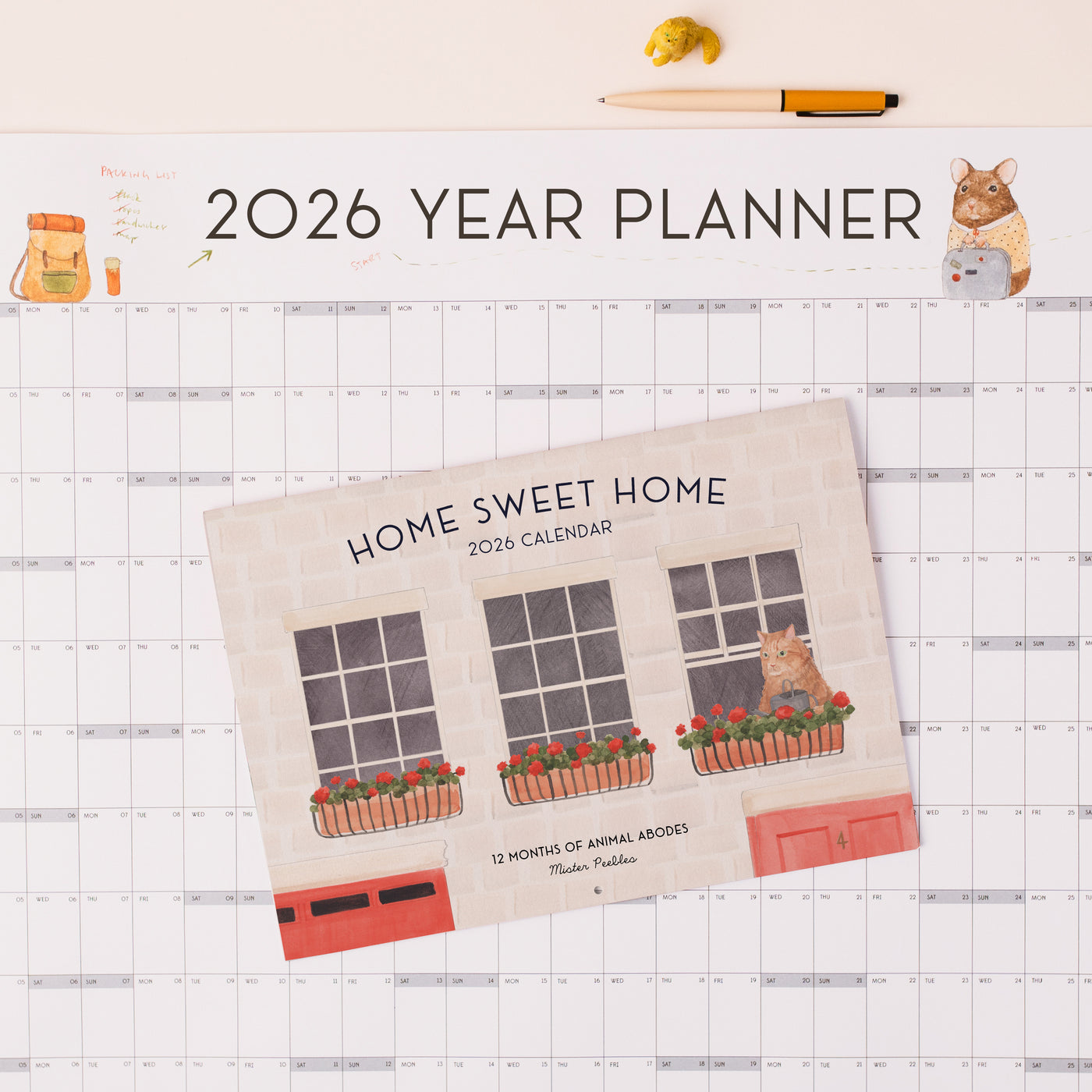 Preorder! 2026 Wall Calendar and Planner Bundles